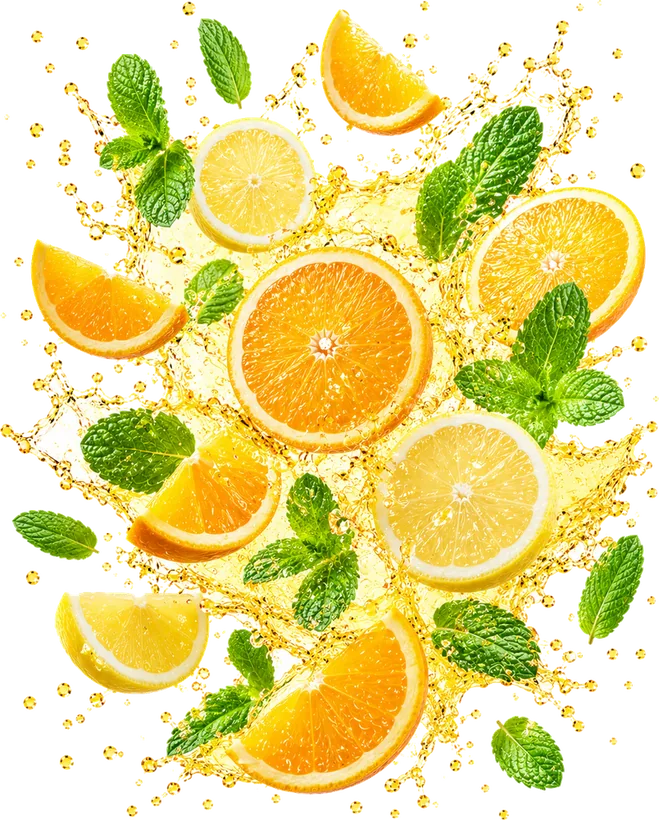 Mint·Orange·Lemon